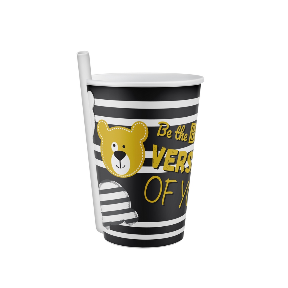 Titiz Yummy Cup With Straw 400 Ml
