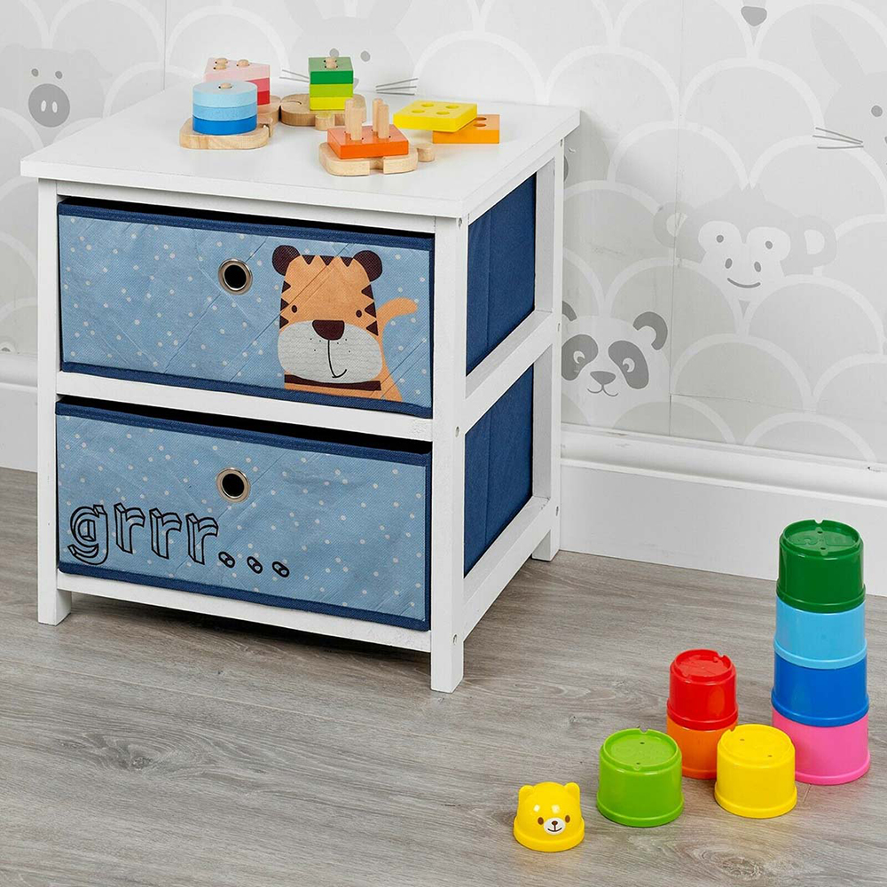 Koopman Cabinet Mdf 2 Drawers 2Ass Clr