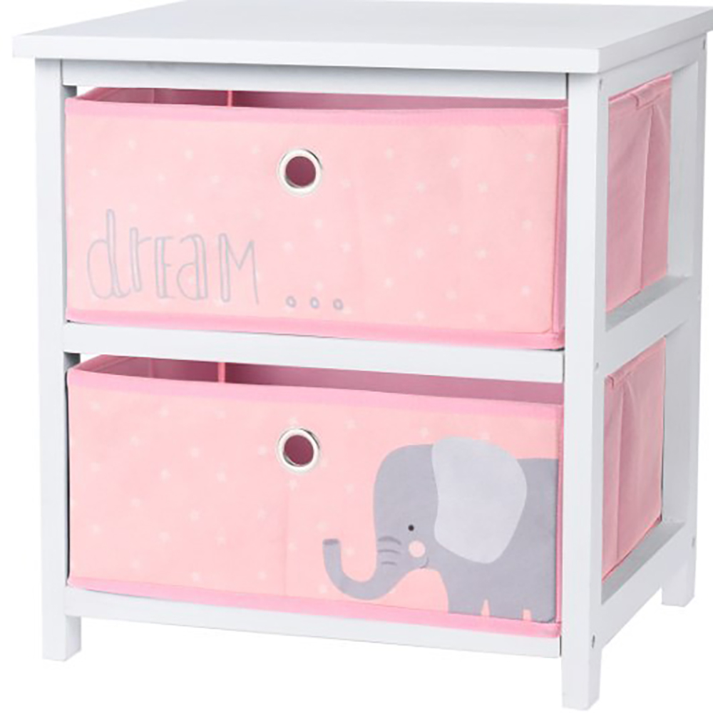 Koopman Cabinet Mdf 2 Drawers 2Ass Clr