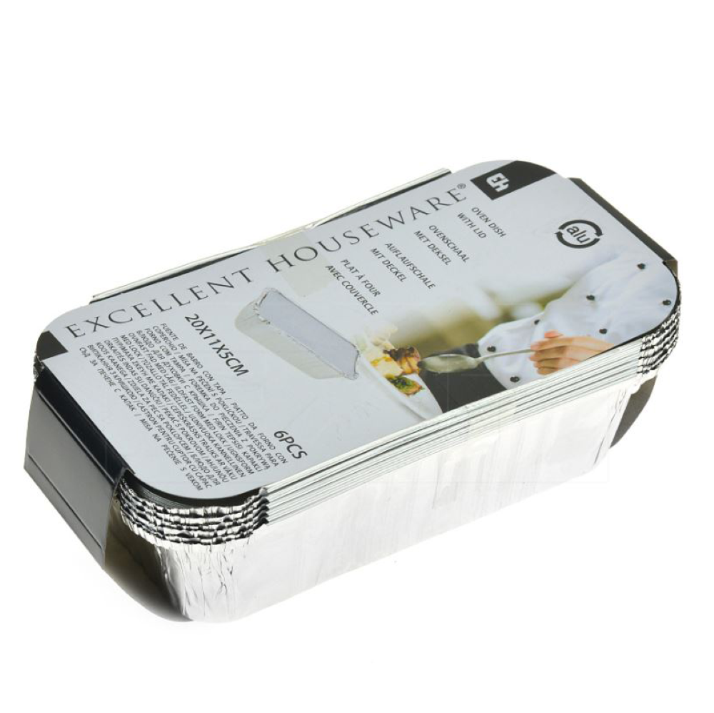 Koopman Tray With Lid 6Pcs