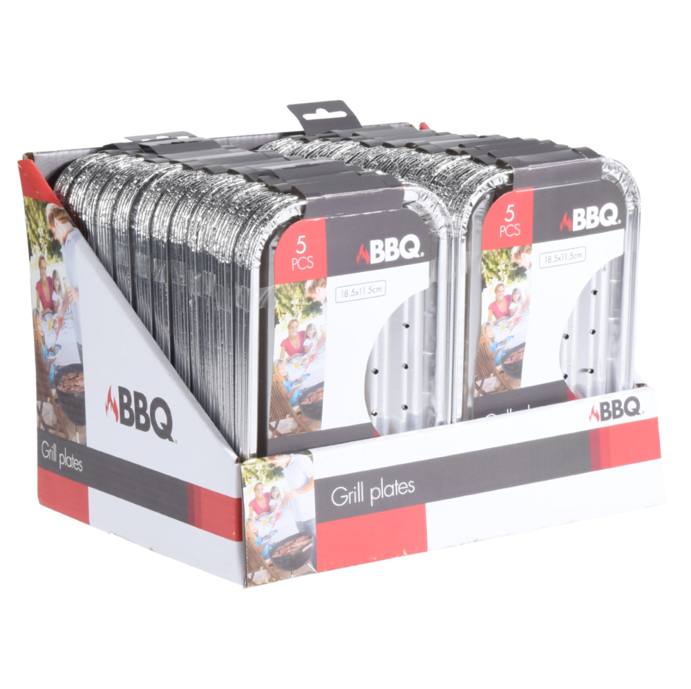 Koopman Bbq Grill Plates Set 5Pcs