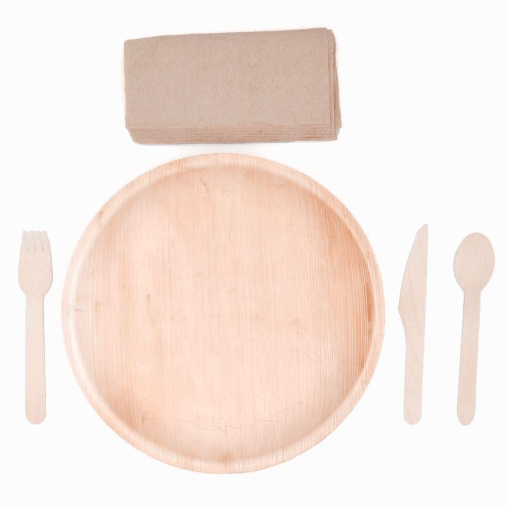 Koopman Plate And Cutlery Set 30 Pcs