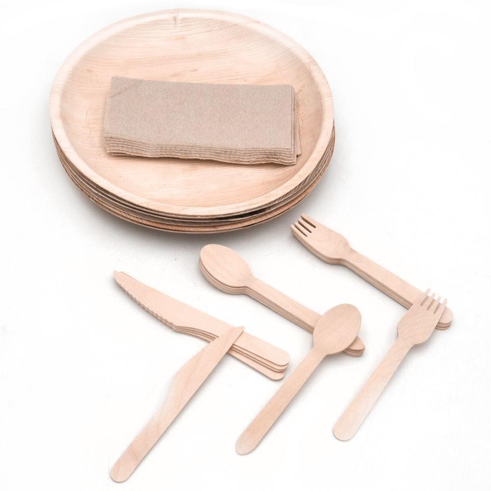 Koopman Plate And Cutlery Set 30 Pcs