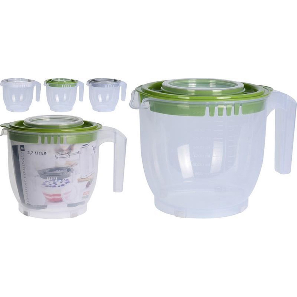 Koopman Mixing Bowl With 2 Pcs 2200Ml