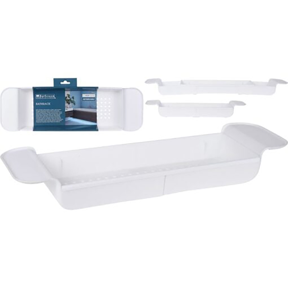 Koopman Bath Rack Extendable Pp Bathtub Handle