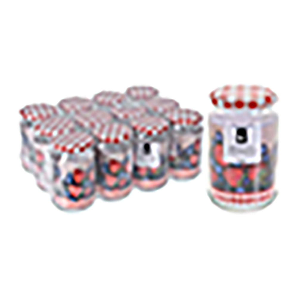 Koopman Glass Jar 370Ml Metal Lid