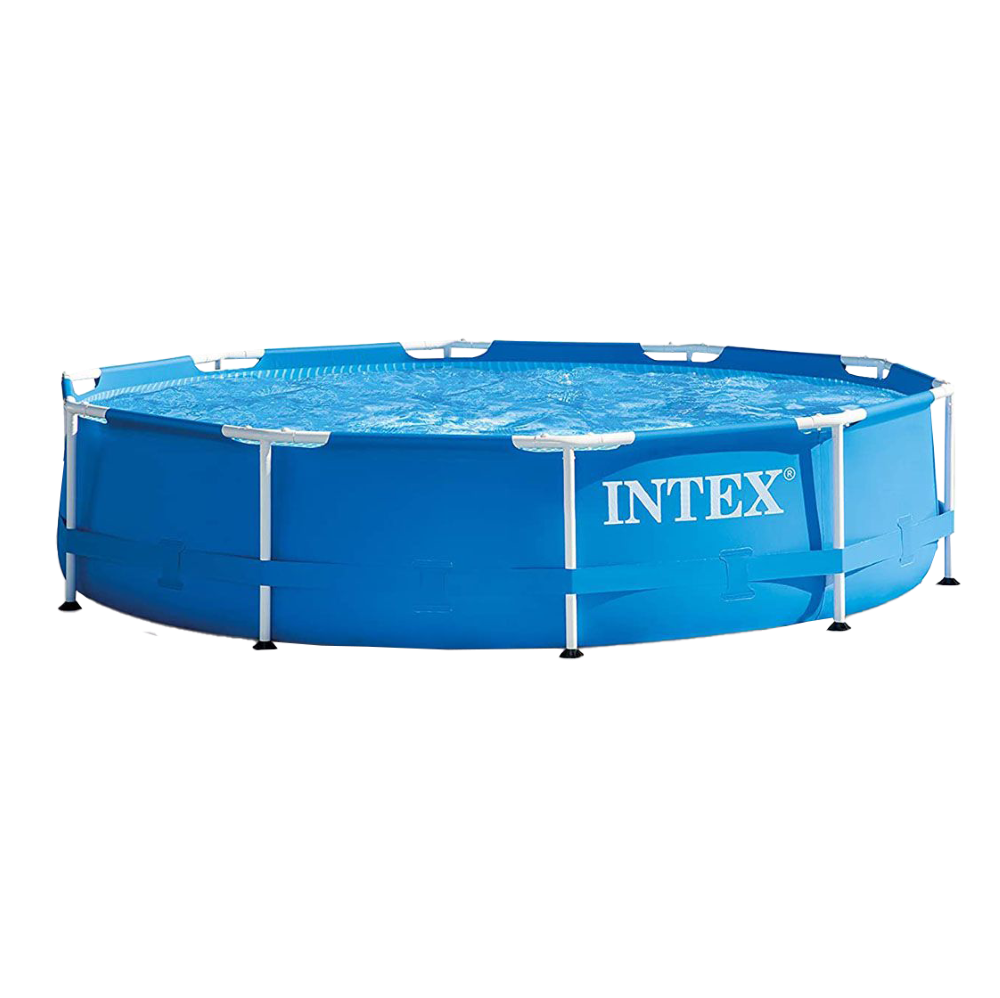 Intex 10Ft X 30In Round Metal Frame Pool ( 305 Cm * 76 Cm )