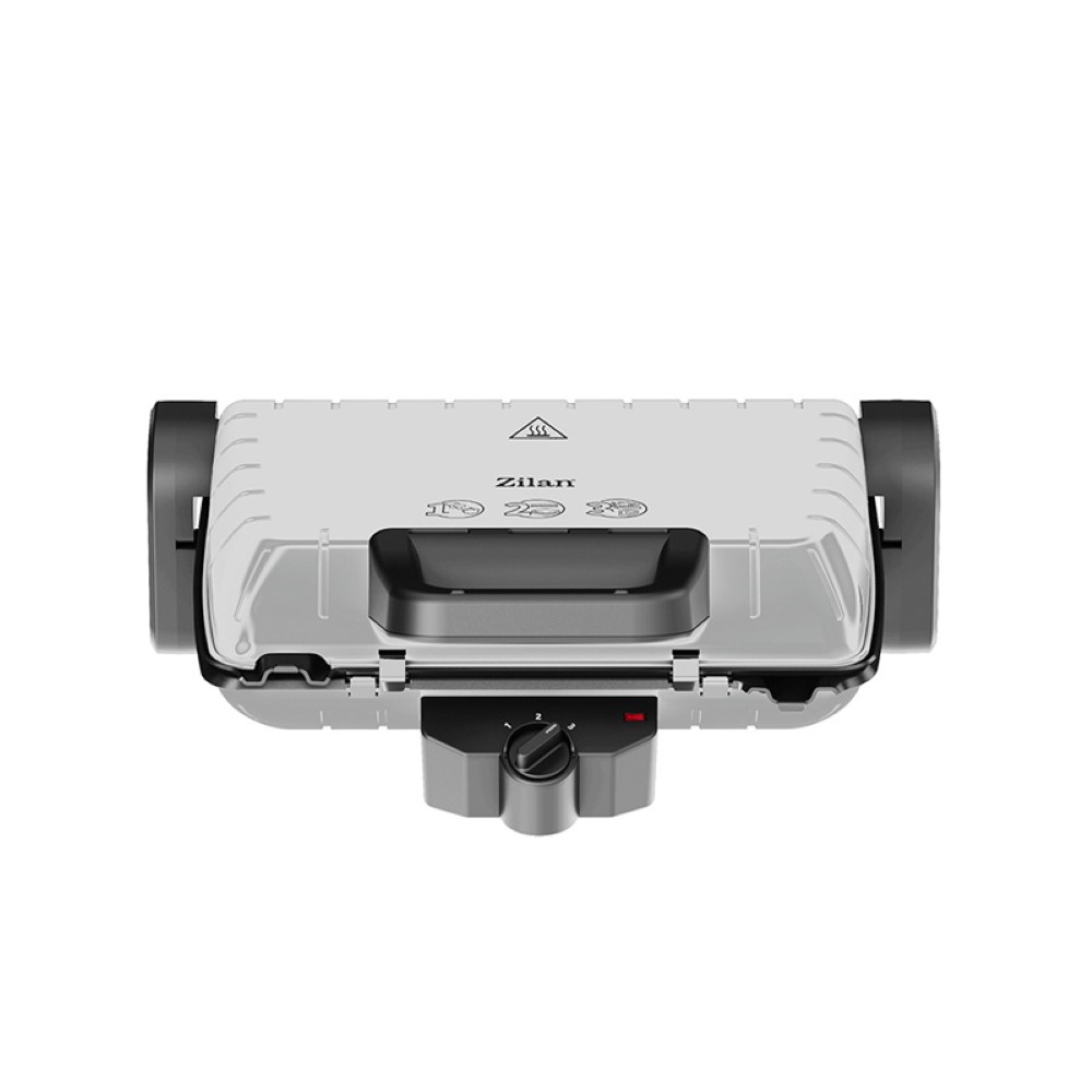 Zilan Grill & Sandwich Maker - Grey