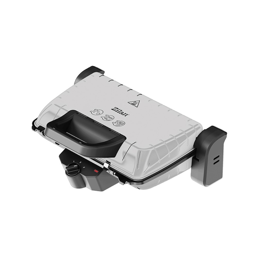 Zilan Grill & Sandwich Maker - Grey
