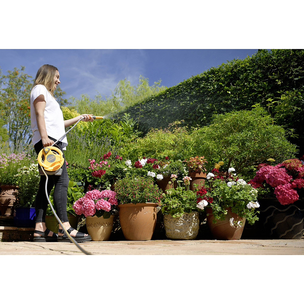 Hozelock Irrigation Garden Reel With Micro Hose 10M