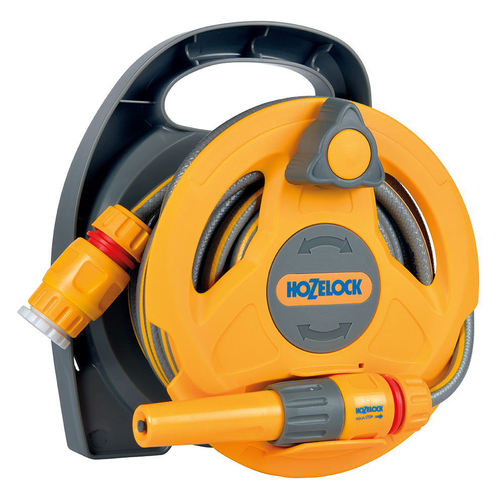 Hozelock Irrigation Garden Reel With Micro Hose 10M