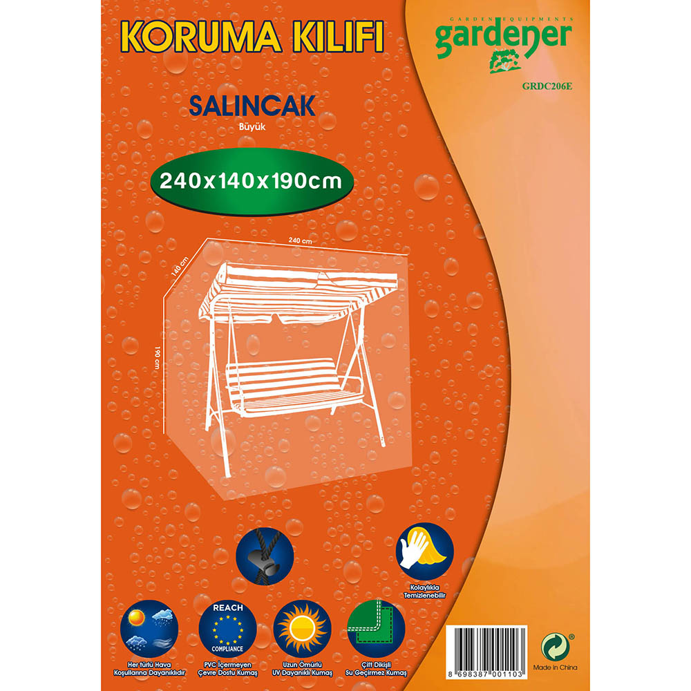 Gardener Swing Guard Cloths Large Pe 240140190Cm