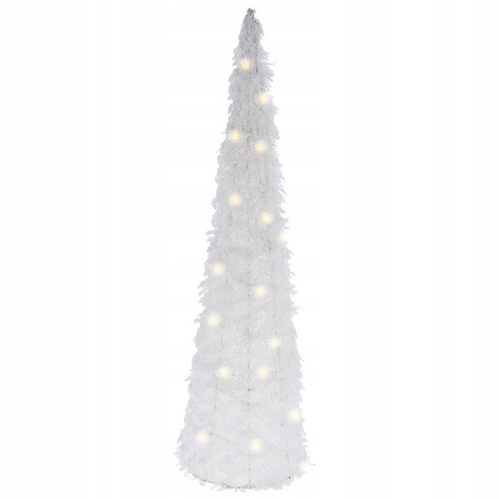 Koopman Cone 20 Led Lights 60Cm White Tınsel