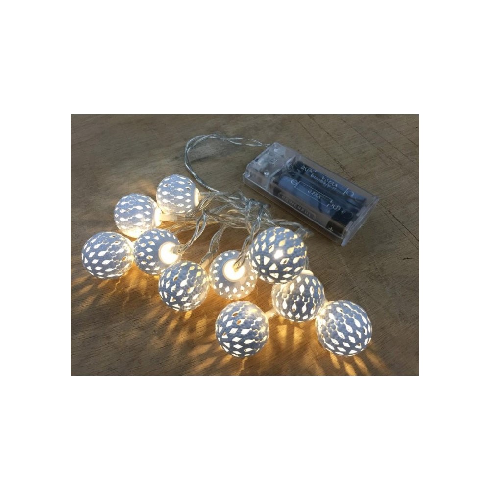Koopman Led Lights With Metal Deco