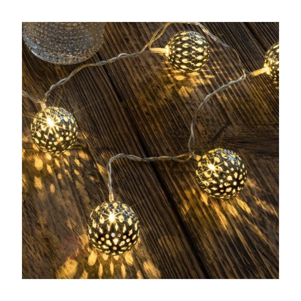 Koopman Led Lights With Metal Deco