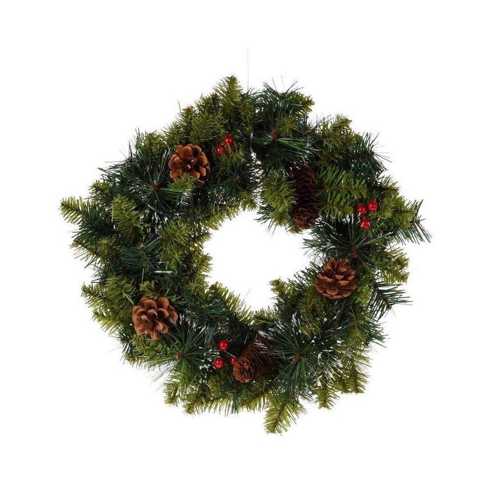 Koopman Wreath 40Cm 15 Led Lights