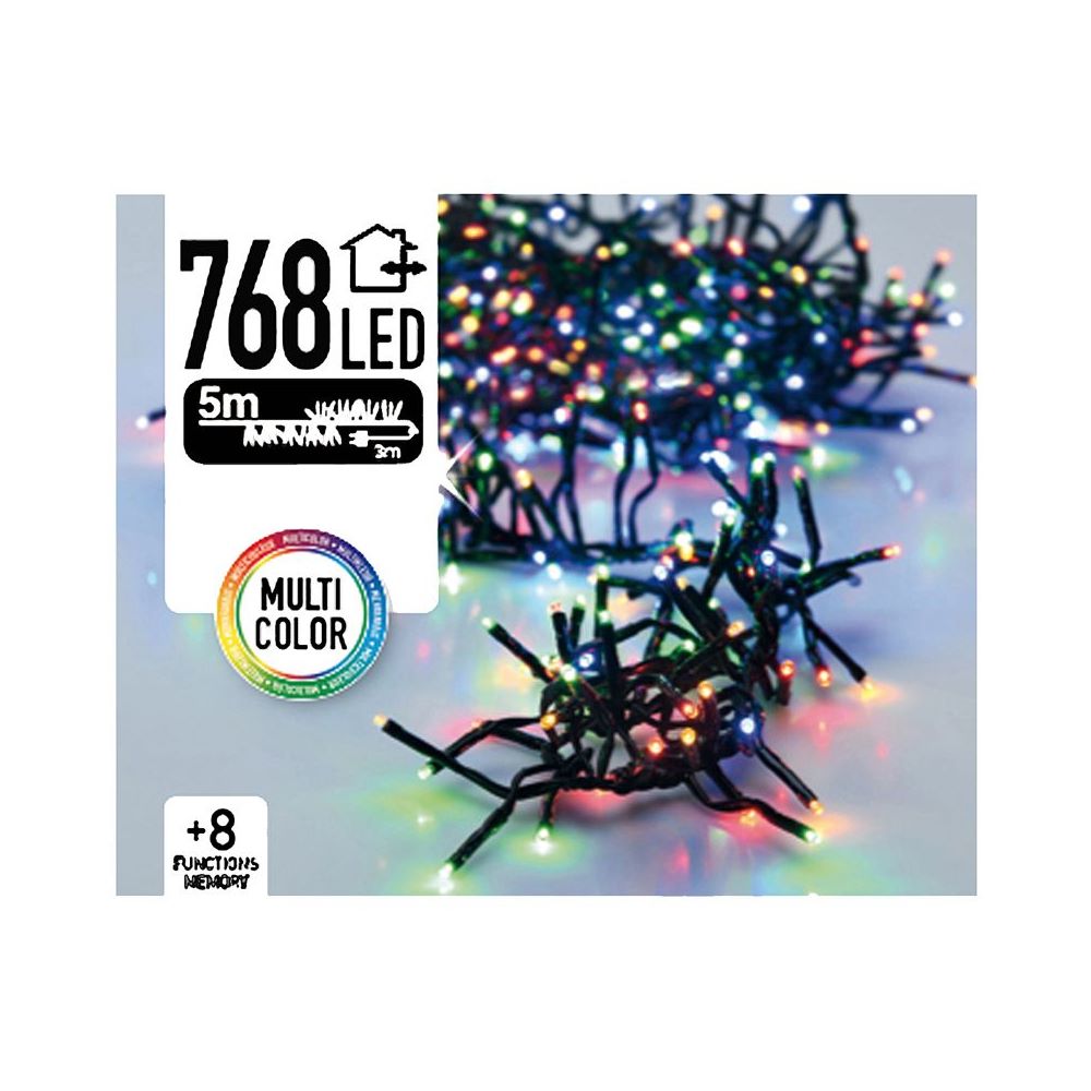 Koopman Cluster Lights 768 Led Lights Multi-Color