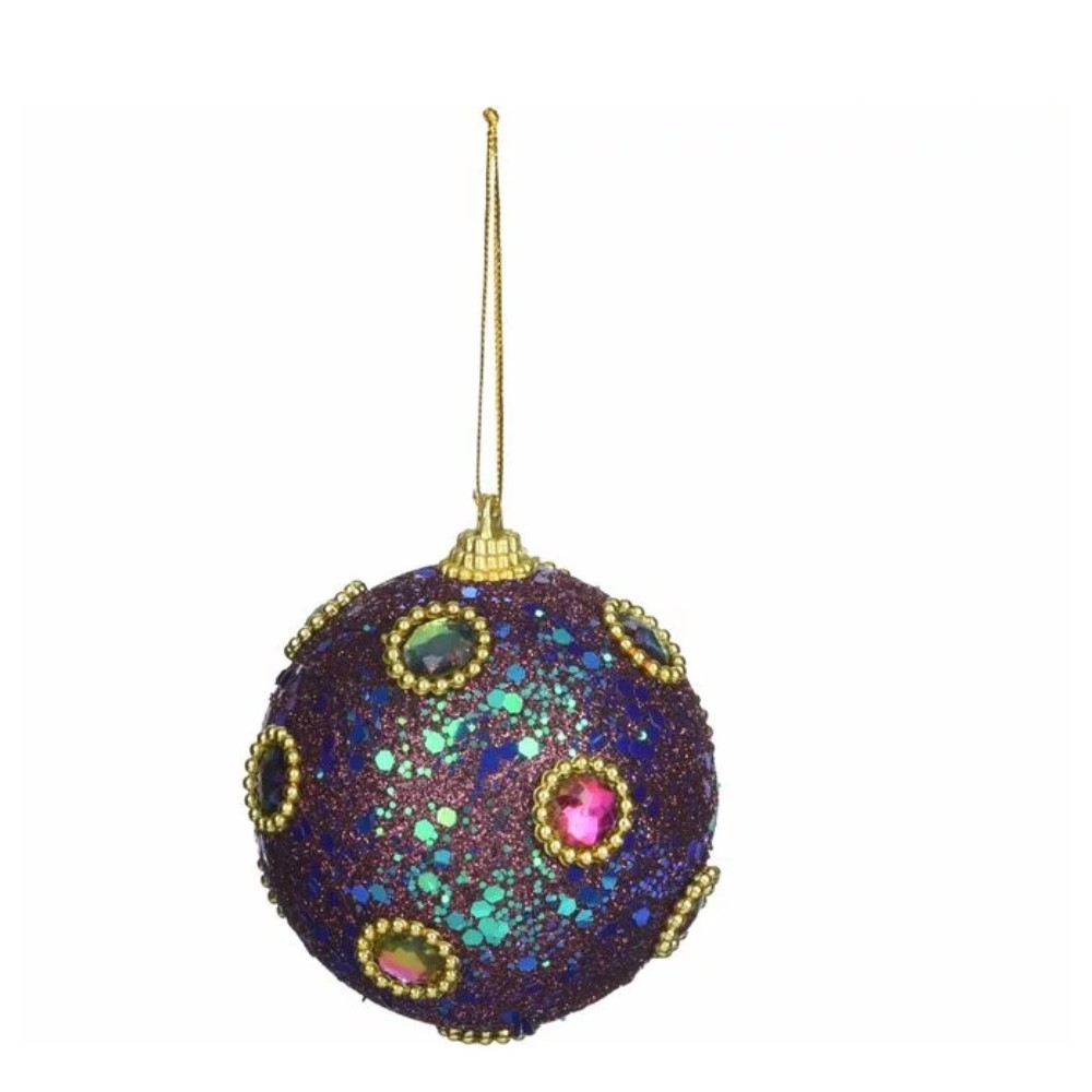 Koopman Xmas Ball With Beads And Glitter