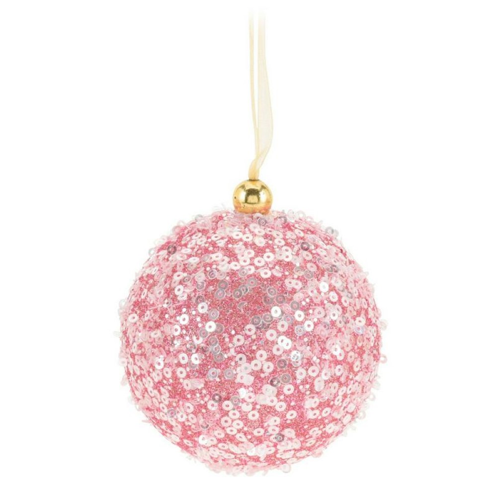 Koopman Xmas Ball Glitter 80Mm 3Ass