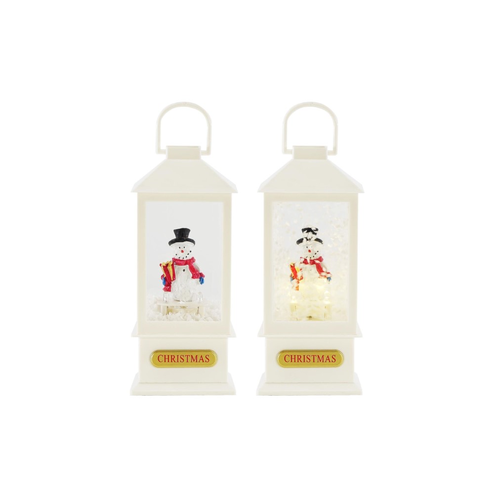 Koopman Lantern With Xmas Figure 23Cm