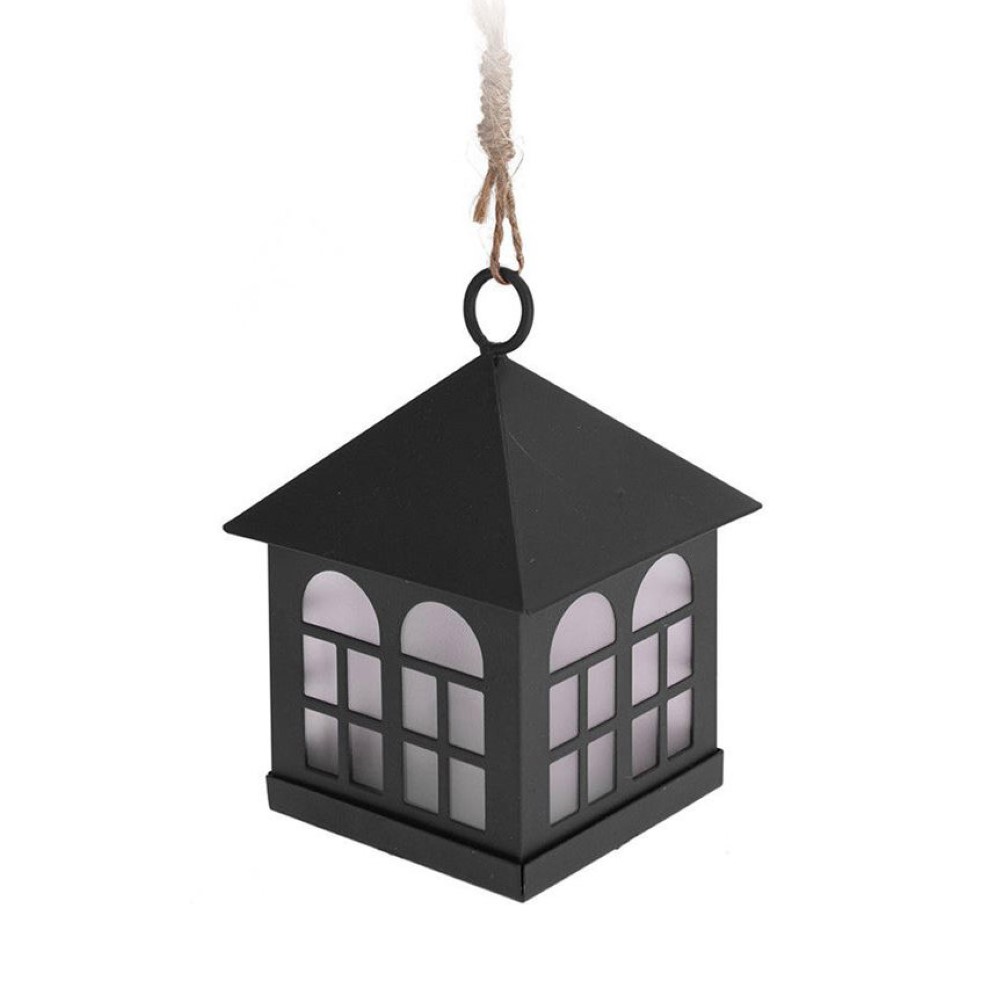 Koopman Hanger House Led Lights 6X8Cm Black