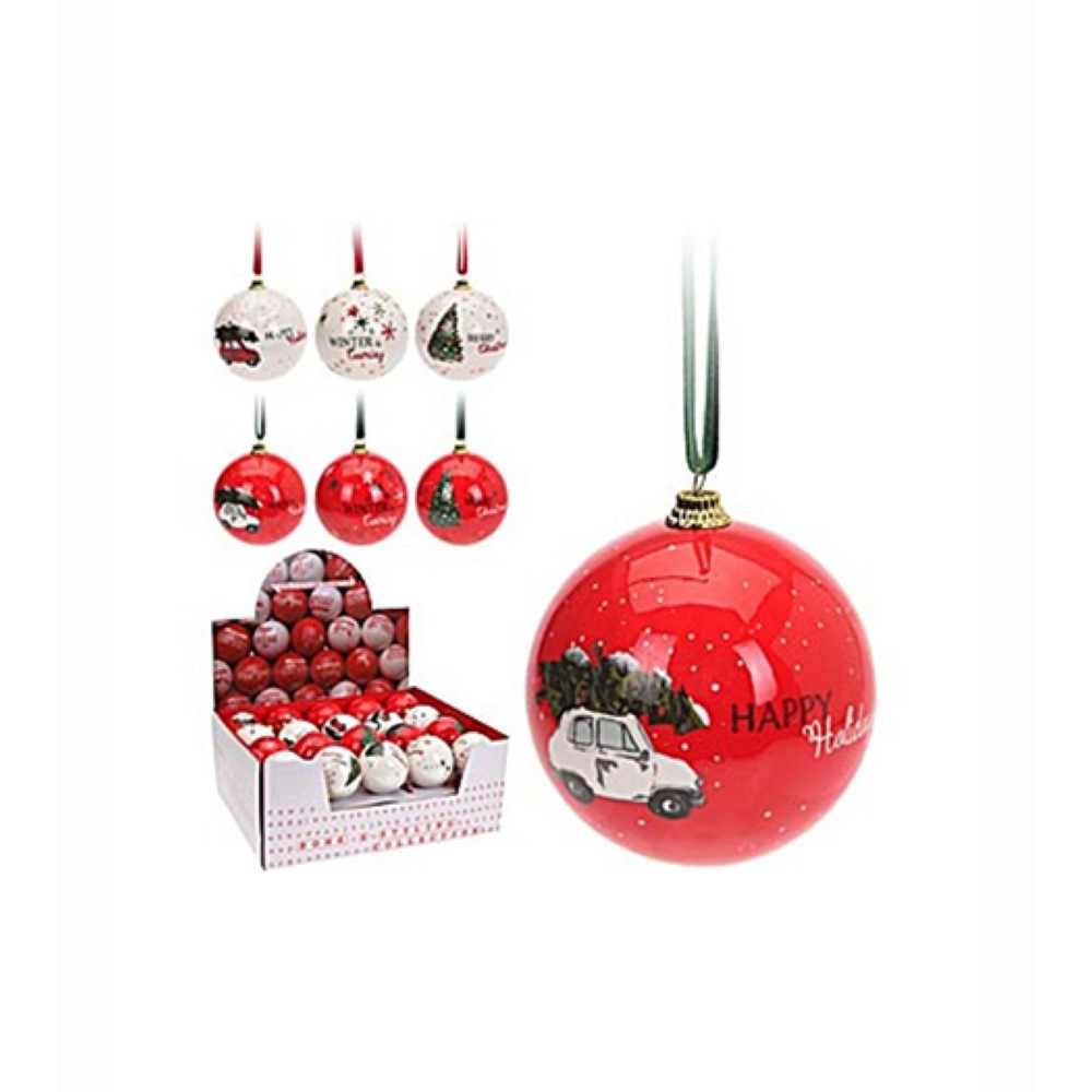 Koopman Xmas Ball 75Mm 6Ass