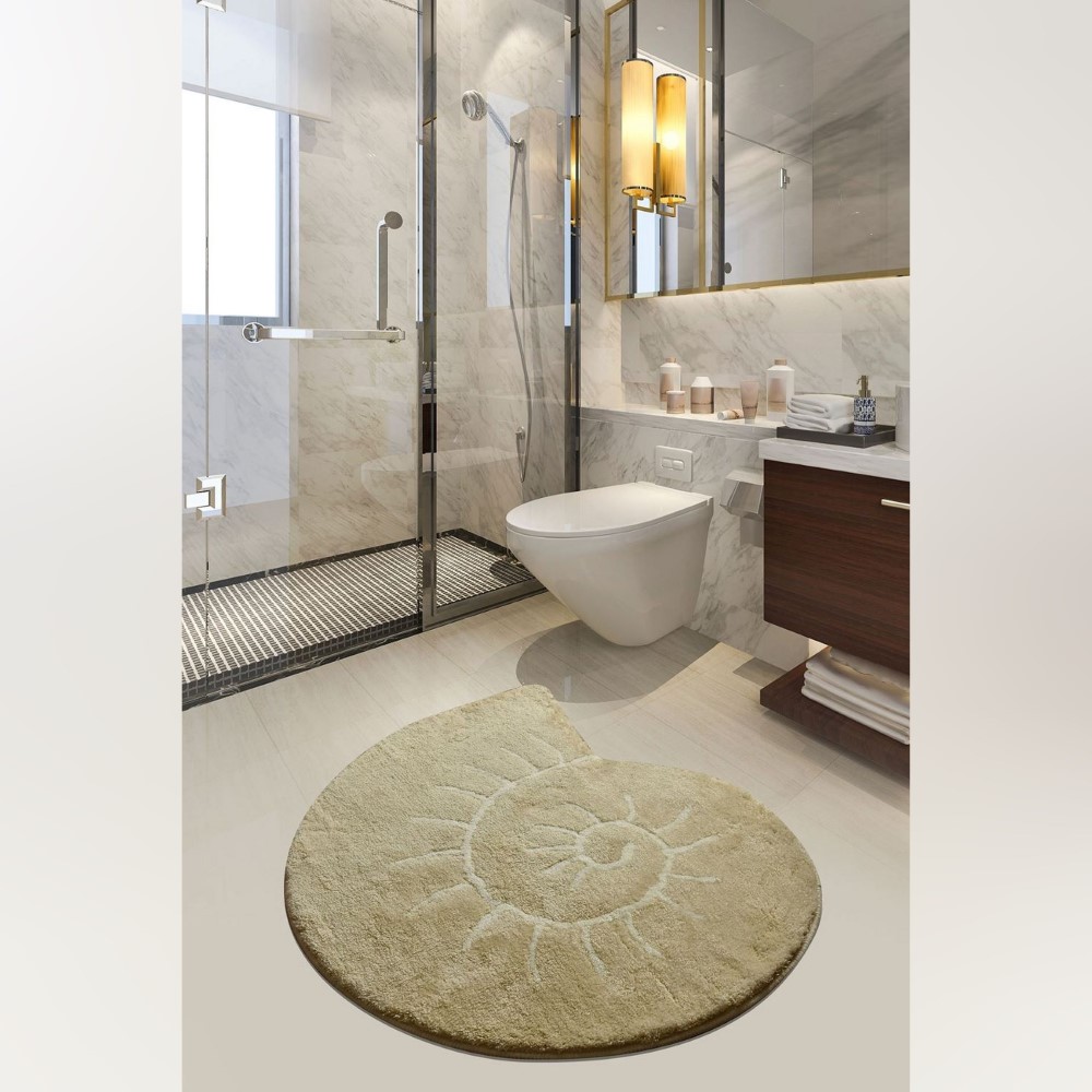 Chilai Home By Alessia Helix Rock Round Mat