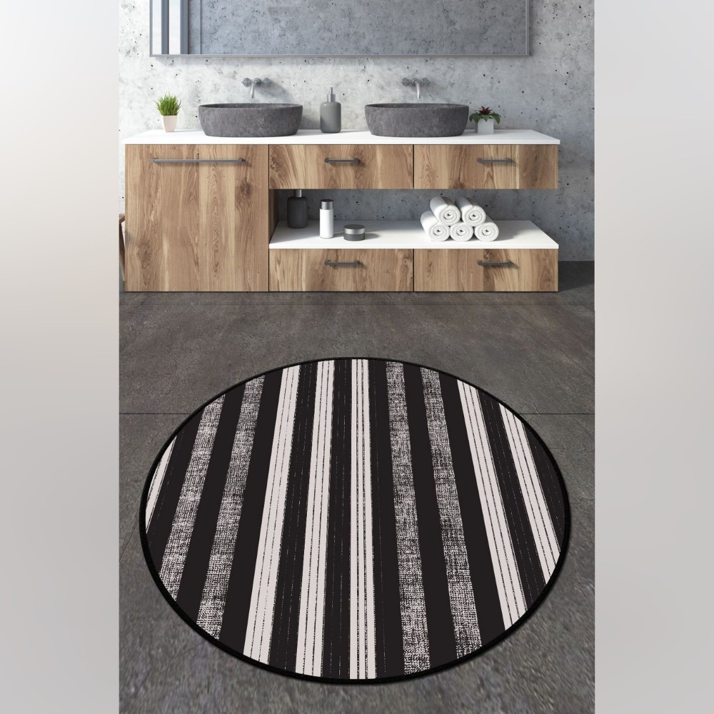 Chilai Barcode Circle Round Mat