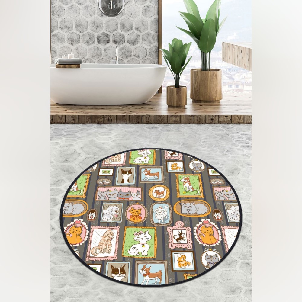 Chilai Callatte Round Mat