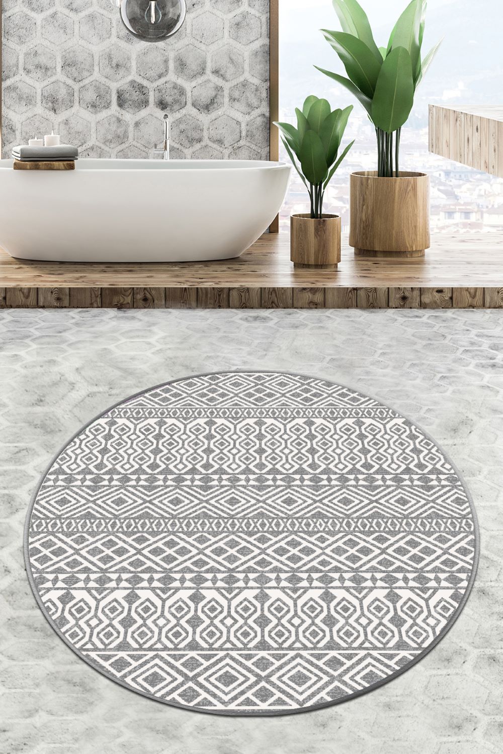 Chilai Order Round Mat