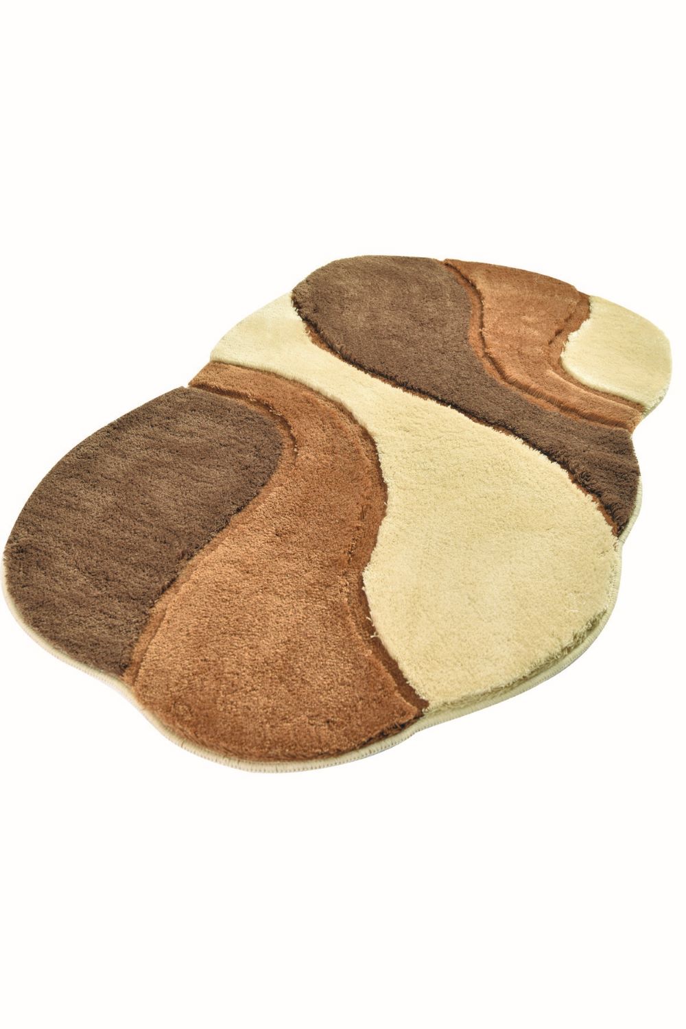 Chilai Curves Brown 60X100Cm Mat