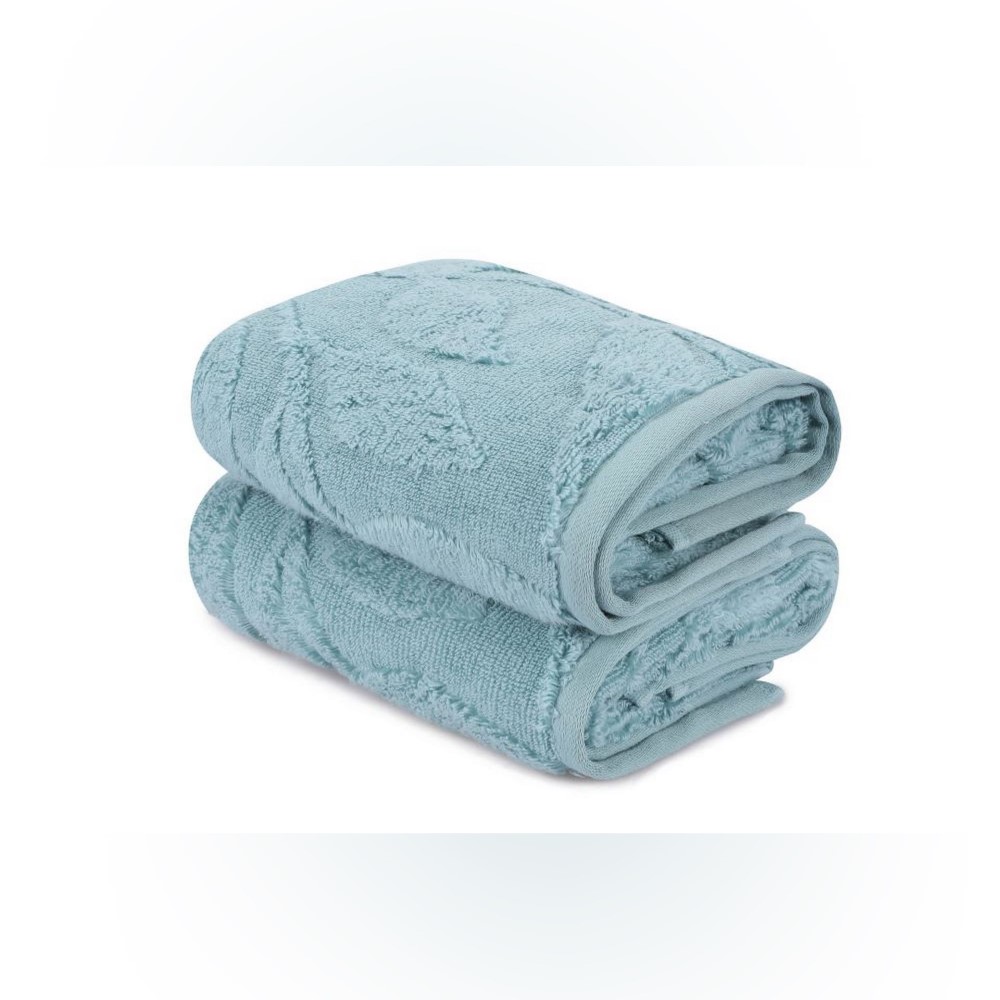 Hobby Estela Green 50X90Cm Towel 2-Pieces