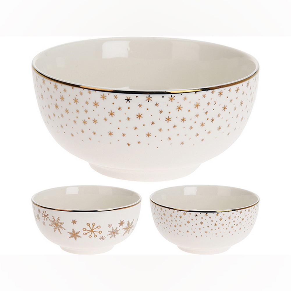 Koopman Bowl New Bone Porcelain 2Ass