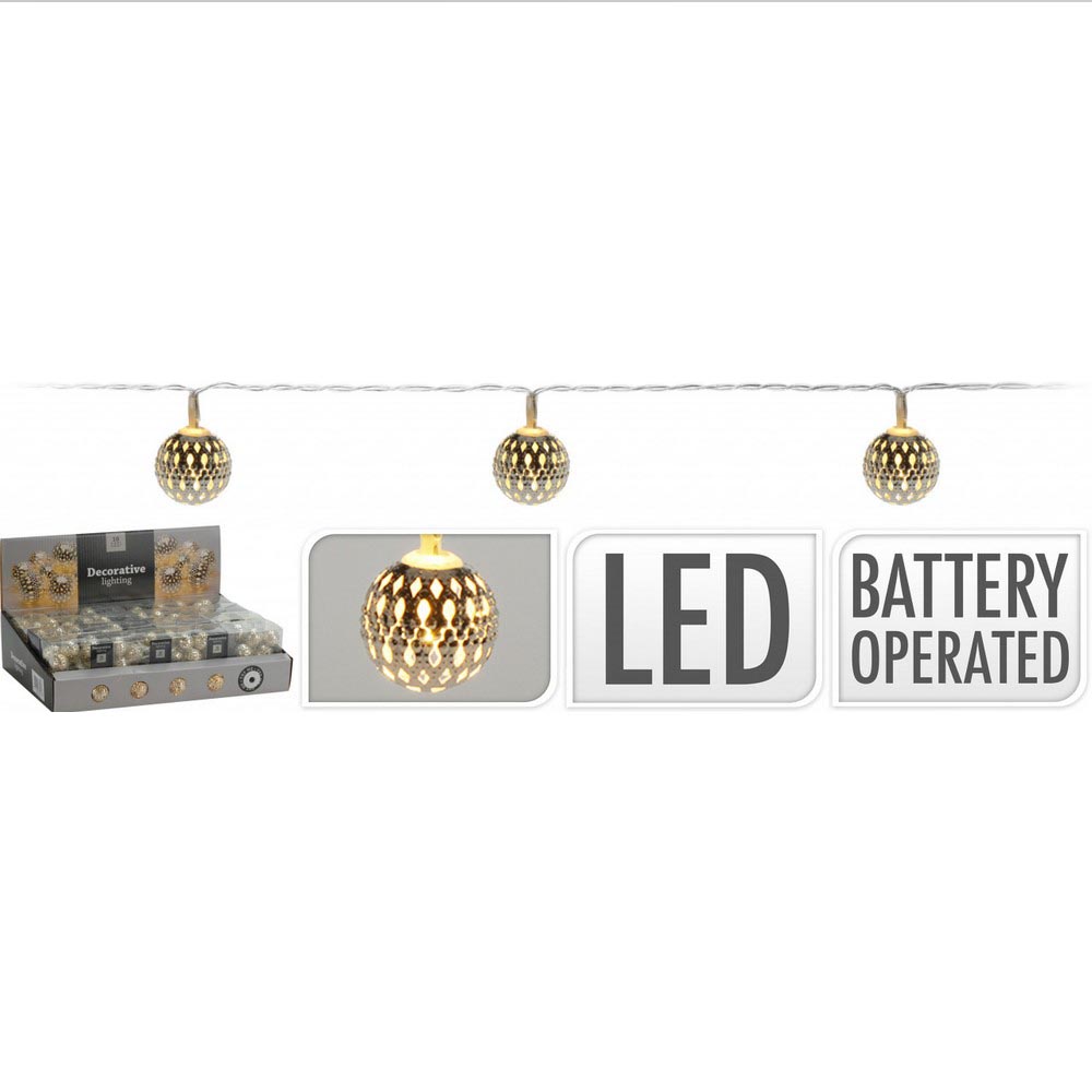 Koopman Led Lights With Silver Metal