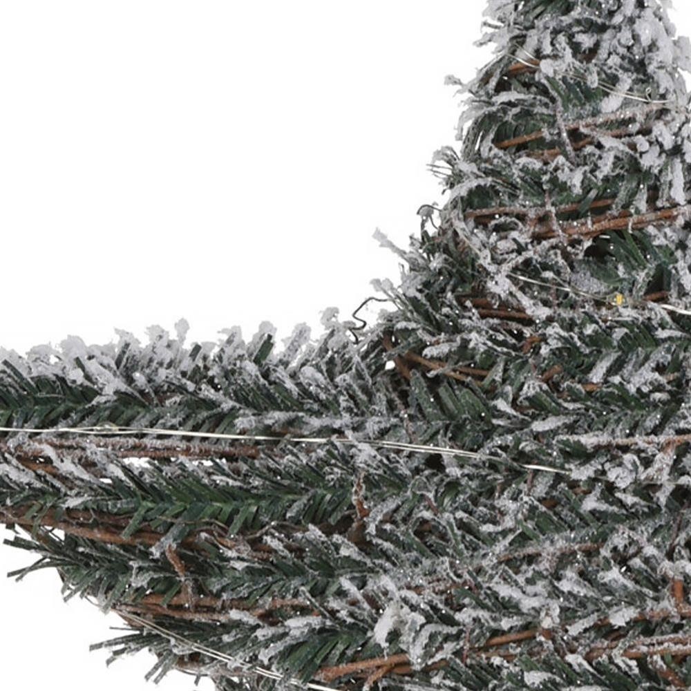 Koopman Star 20 Led Lights 30Cm Rotan W Snow
