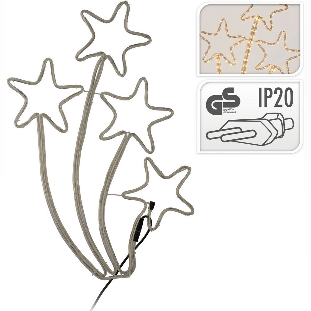 Koopman Rope Light Stars 6Mtr