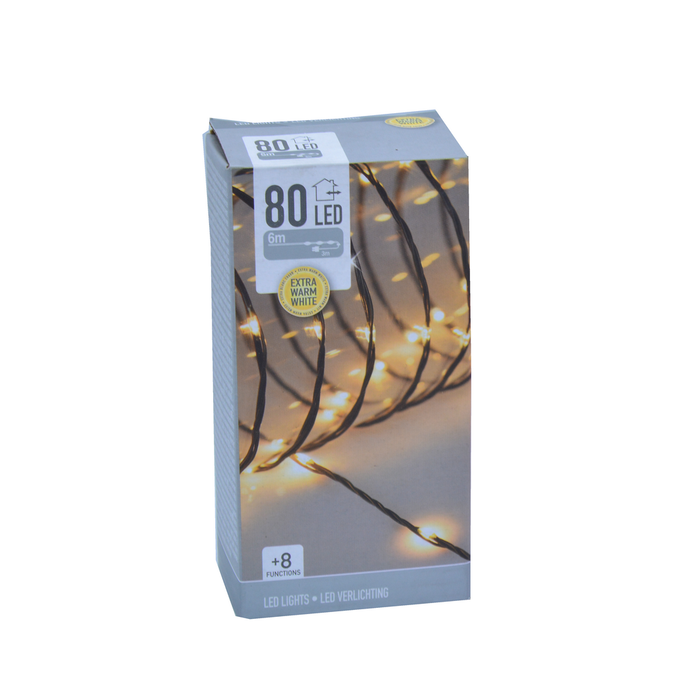 Koopman Led Lights 80 Led Extra Warm White