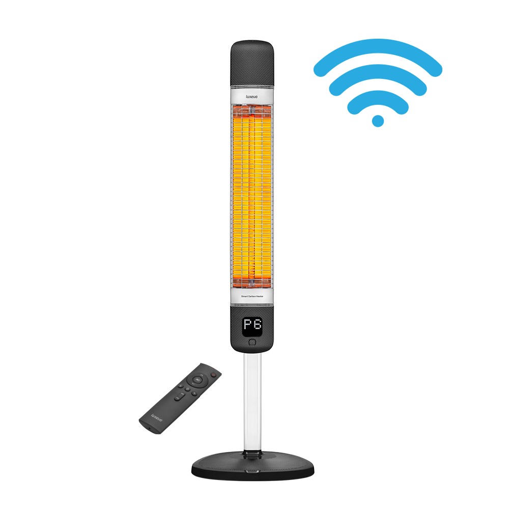 Luxeva Standing Carbon Heater + Remote Control 2500W
