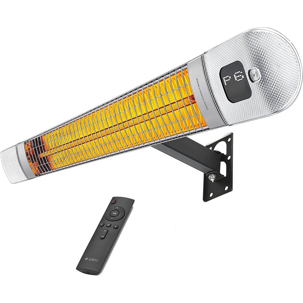 Luxeva Wall Mounted Carbon Heater + Remote Control 2500W