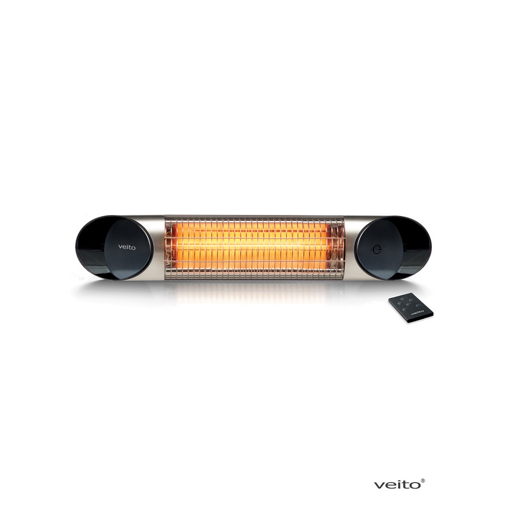 Veito Blade Mini Heater Silver 1200W