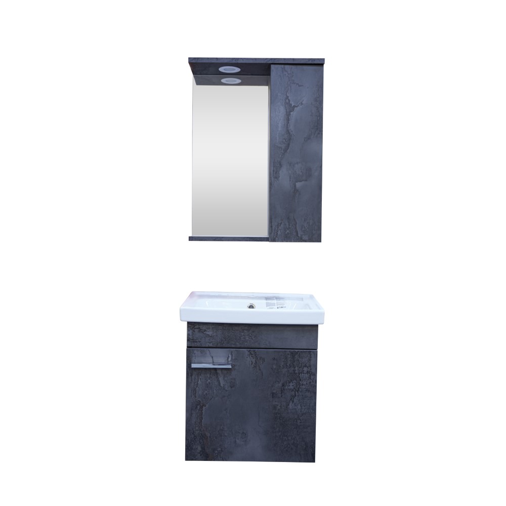 Orka Arya 50Cm Bathroom Set Cabinet Irony