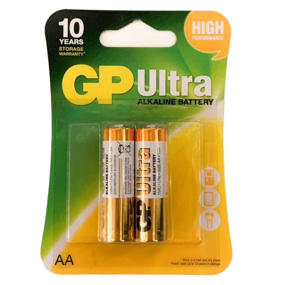 GP Gp Lr6 Ultra Alkaline Battery 2 Pcs