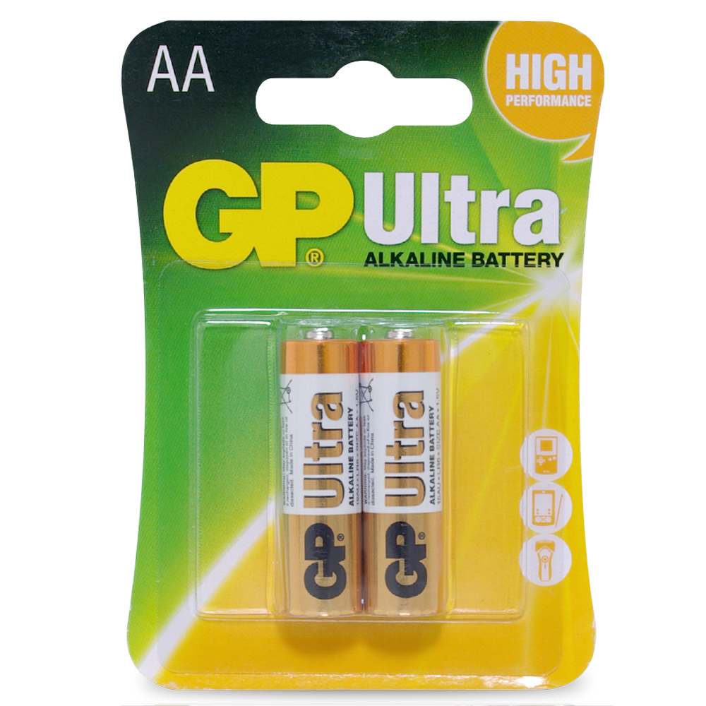 GP Gp Lr6 Ultra Alkaline Battery 2 Pcs