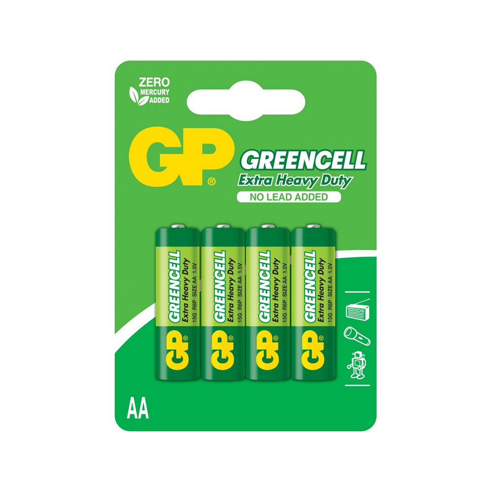 GP Gp Grencell R6  Battery 4Pcs