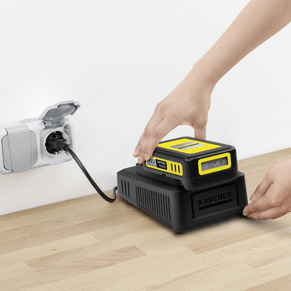 Karcher Fast Charger Battery Power 18V
