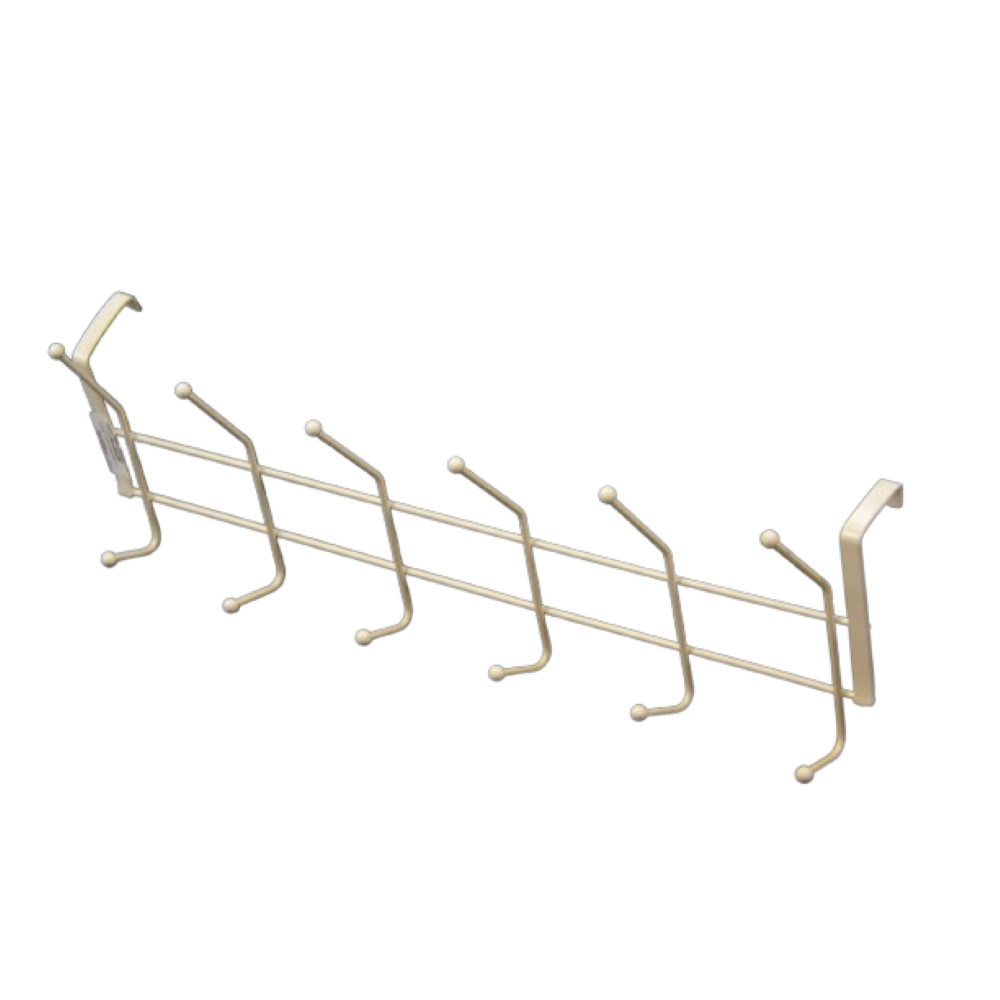 Frater Back Door Wire Hanger 6 Hooks Flat American 50 Cm