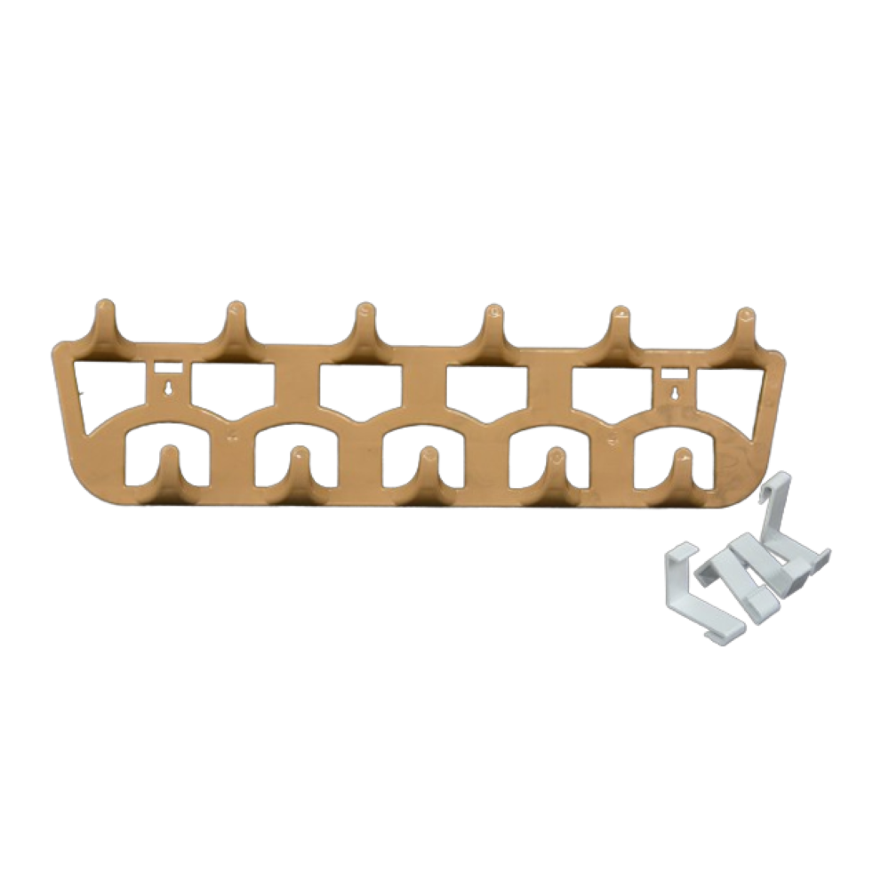 Frater Plastic Back Door Hanger With 11 Hooks 50 Cm