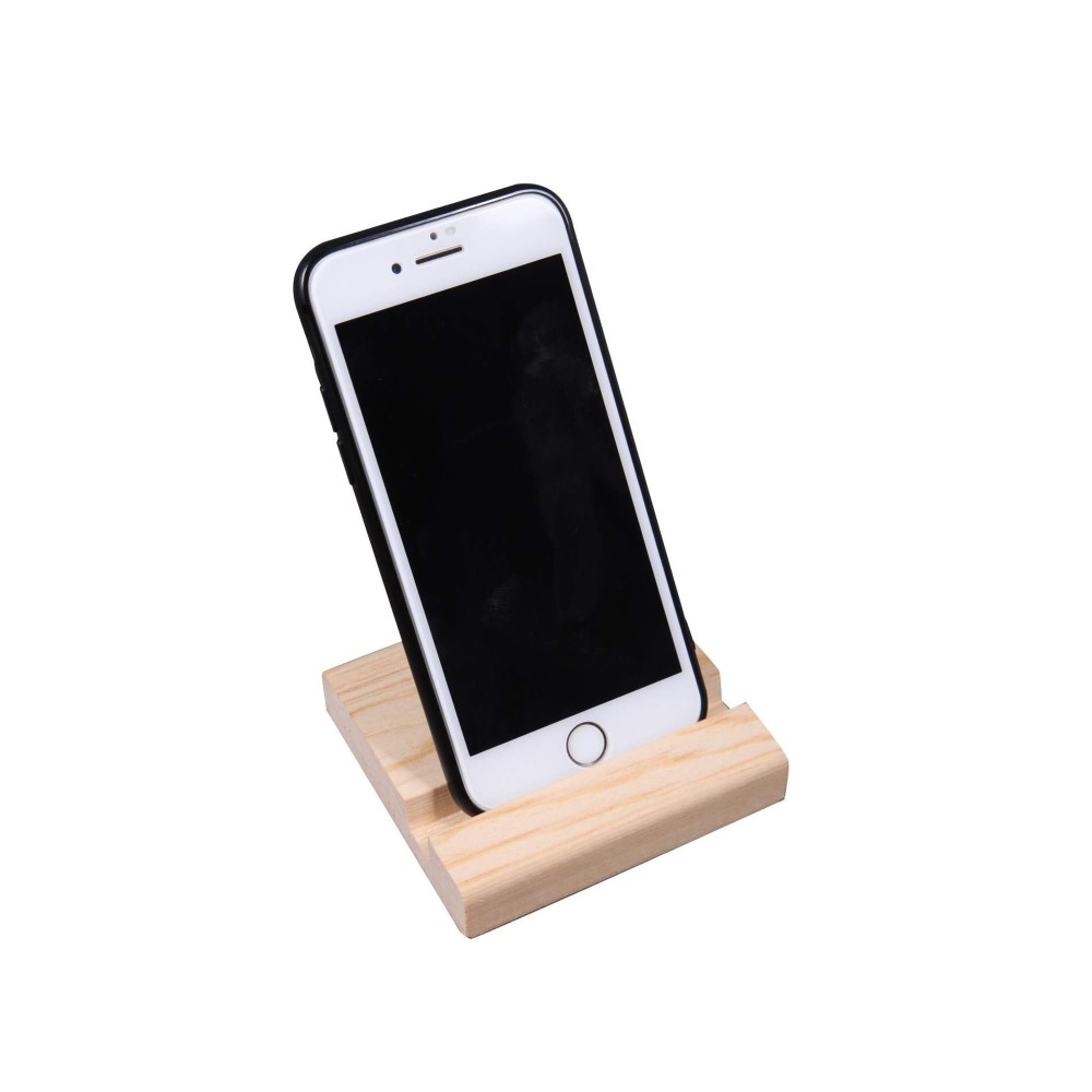 Frater Wooden Phone Holder Patterned