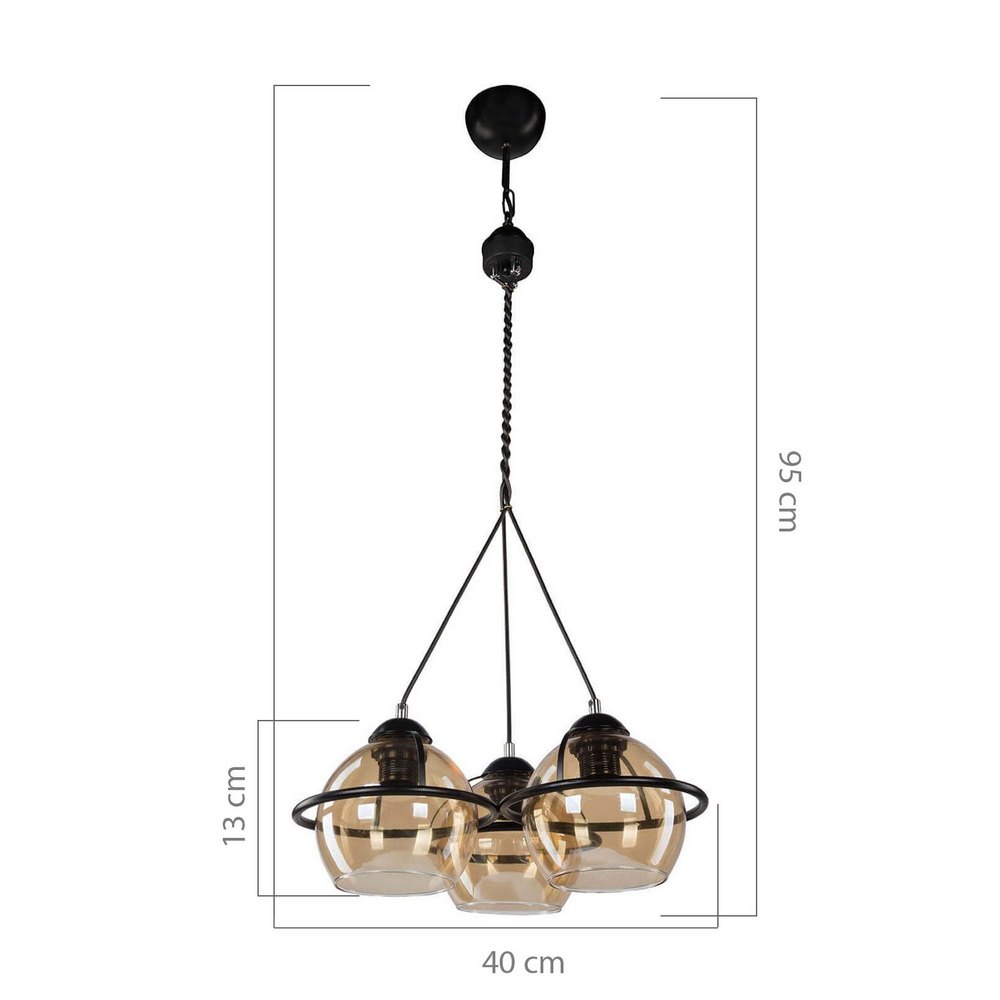 Modelsa 3 Led Pendant Lamp