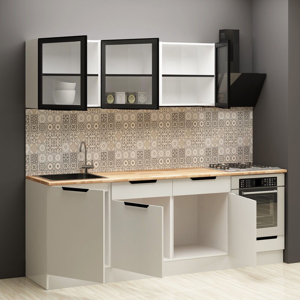 Fly Kitchen Inverno Kitchen Cabinet 240 Cm